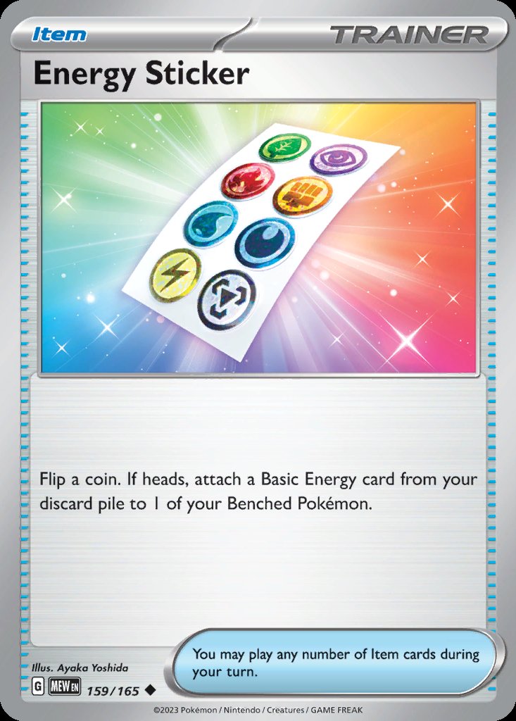 Energy Sticker - 151 (Uncommon) [MEW-159] Image principale du produit