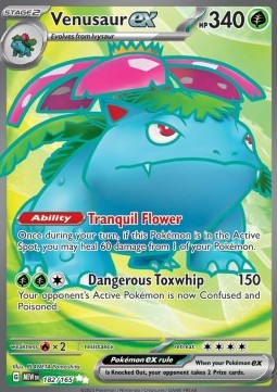 Venusaur ex - 151 (Ultra Rare) [MEW-182] Imagen principal del producto
