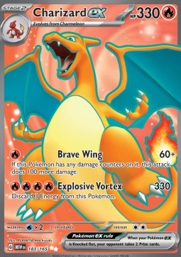 Charizard ex - 151 (Ultra Rare) [MEW-183] Imagen principal del producto