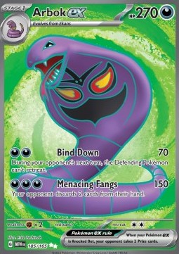 Arbok ex - 151 (Ultra Rare) [MEW-185] Hauptbild