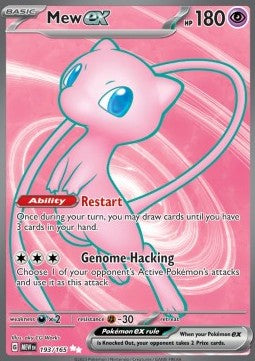 Mew ex - 151 (Ultra Rare) [MEW-193] Hover Image