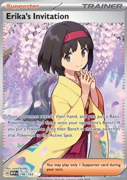 Erika's Invitation - 151 (Ultra Rare) [MEW-196] Hover Image