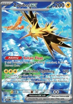 Zapdos ex - 151 (Special Illustration Rare) [MEW-202] Main image