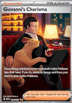 Giovanni's Charisma - 151 (Special Illustration Rare) [MEW-204] Hover Image