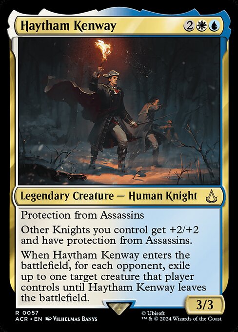 Haytham Kenway – Universes Beyond: Assassin's Creed (ACR-57) Magic: The Gathering card