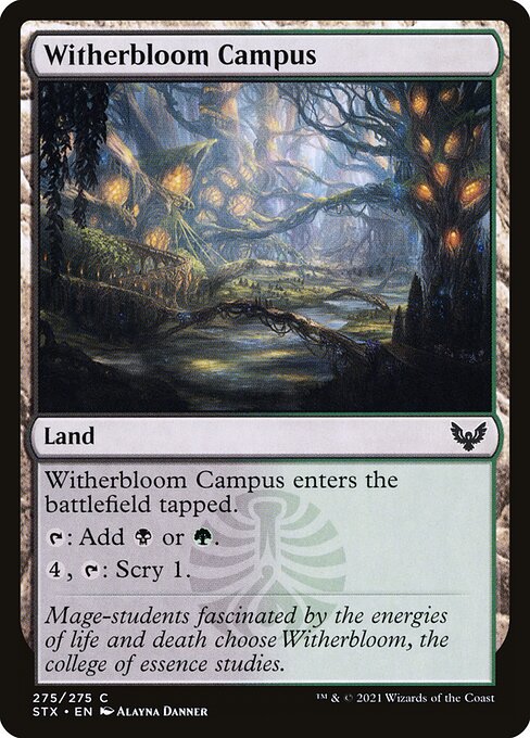 Witherbloom Campus – Strixhaven: School of Mages (STX-275) Magic: The Gathering card | LC-REM-20260804-15765057667404-7346fb2e-754e-47de-b33d-eb089b357ee4 Hoofdafbeelding