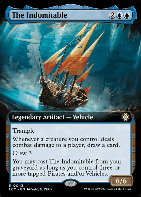 The Indomitable – The Lost Caverns of Ixalan Commander (LCC-43) Magic: The Gathering card | LC-REM-20260804-15393192345932-736cabaf-1387-4035-8751-3976eb835c8a Main image