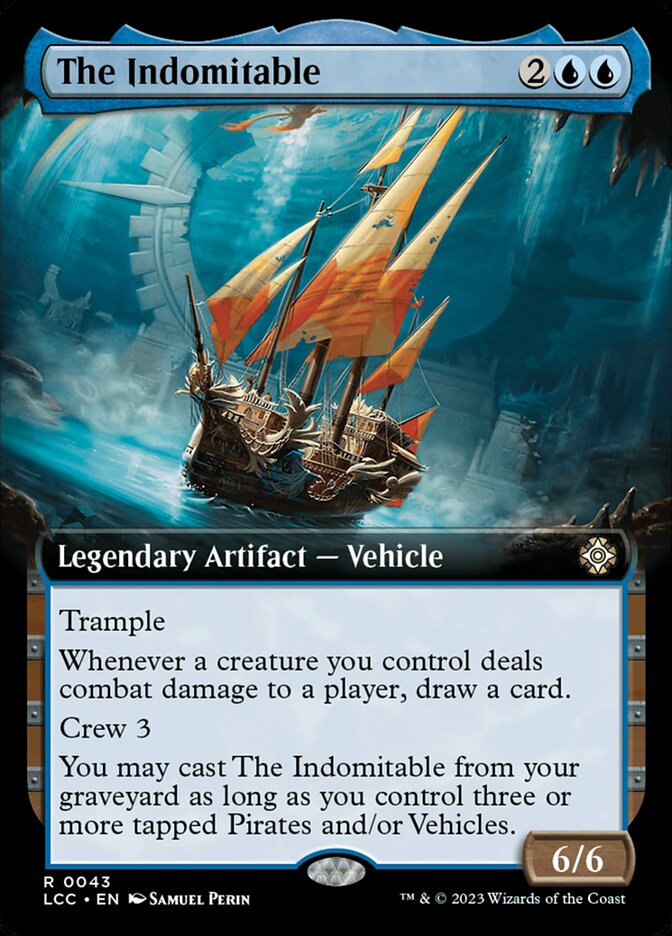 Magic-kaart The Indomitable LCC-43 uit The Lost Caverns of Ixalan Commander (Rare)