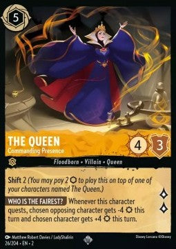 The Queen - Commanding Presence - Rise of the Floodborn (Super Rare) [2ROF-26] Hover Image