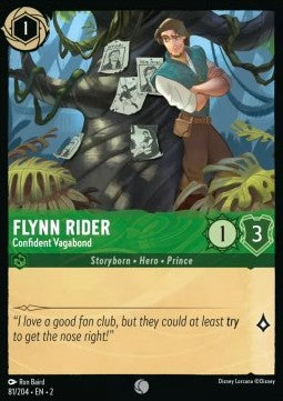 Flynn Rider - Confident Vagabond - Rise of the Floodborn (Common) [2ROF-81] Image principale du produit