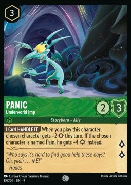 Panic - Underworld Imp - Rise of the Floodborn (Common) [2ROF-87] Hover Image