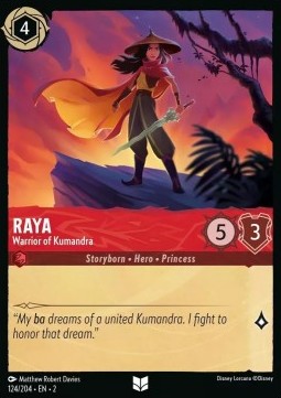 Raya - Warrior of Kumandra - Rise of the Floodborn (Uncommon) [2ROF-124] Main image