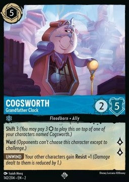 Cogsworth - Grandfather Clock - Rise of the Floodborn (Super Rare) [2ROF-142] Immagine principale del prodotto