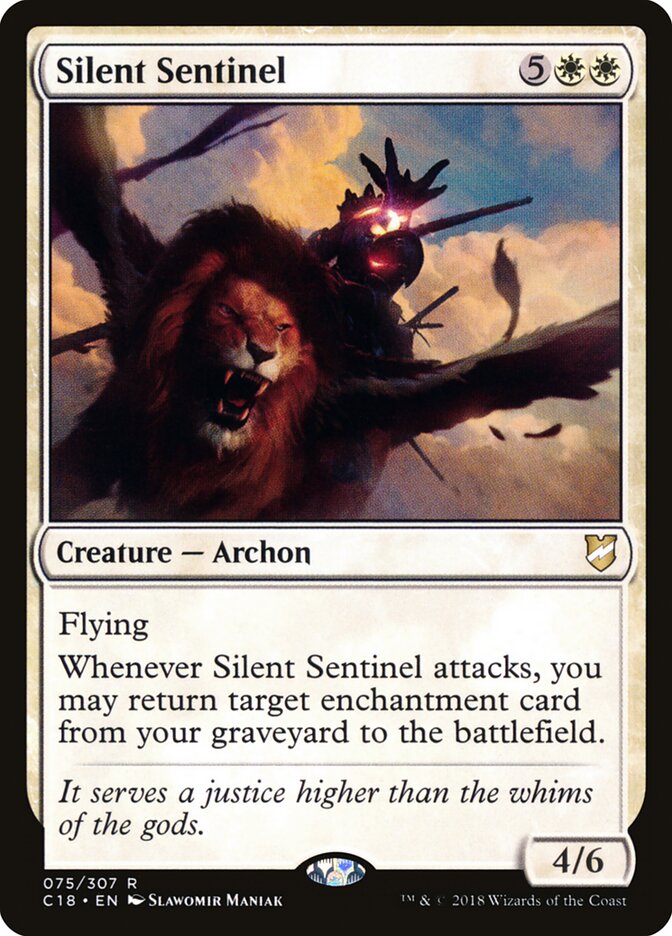 Silent Sentinel - Commander 2018 (Rare) [C18-75]