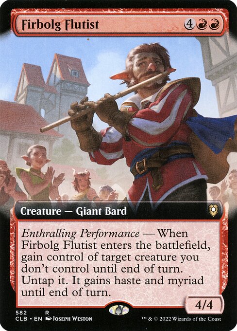 Firbolg Flutist – Commander Legends: Battle for Baldur's Gate (CLB-582) Magic: The Gathering card | LC-REM-20260804-15151861006668-738abf75-009d-439d-91d5-07545bccdb1f Image principale du produit