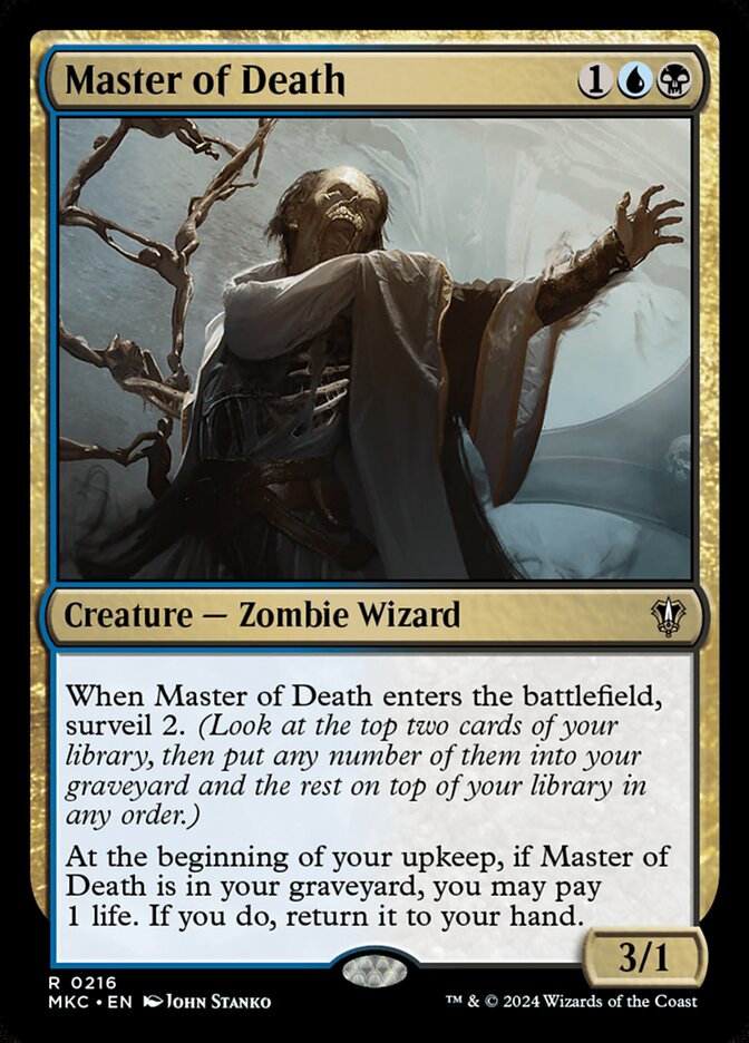 Master of Death - Commander: Murders at Karlov Manor (Rare) [MKC-216]