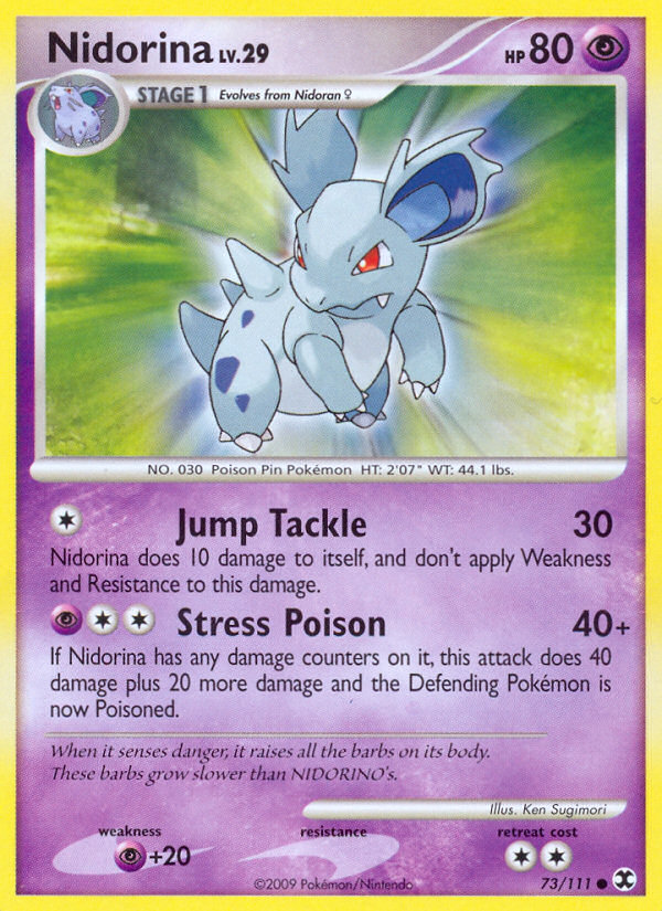 Nidorina Lv.29 – Rising Rivals 73 – Pokémon TCG single card Image principale du produit