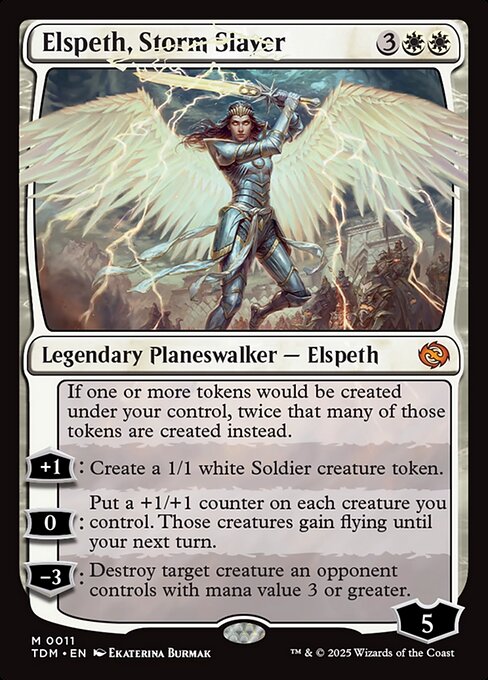 Elspeth, Storm Slayer – Tarkir: Dragonstorm (TDM-11) Magic: The Gathering card | LC-REM-20260804-15401857253708-73a065e3-b530-4e62-ab3c-4f6f908184ec