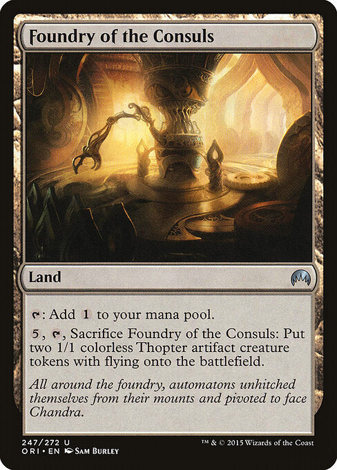 Foundry of the Consuls – Magic Origins (ORI-247) Magic: The Gathering card Imagen principal del producto