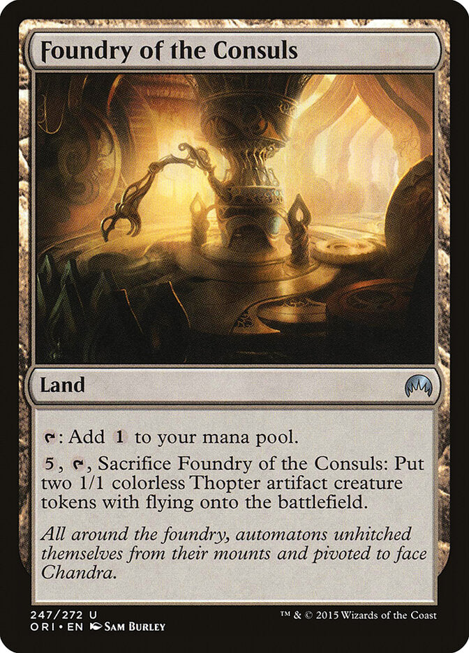 Foundry of the Consuls - Magic Origins (Uncommon) [ORI-247] Main image