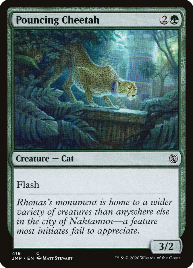 Pouncing Cheetah - Jumpstart (Common) [JMP-419]