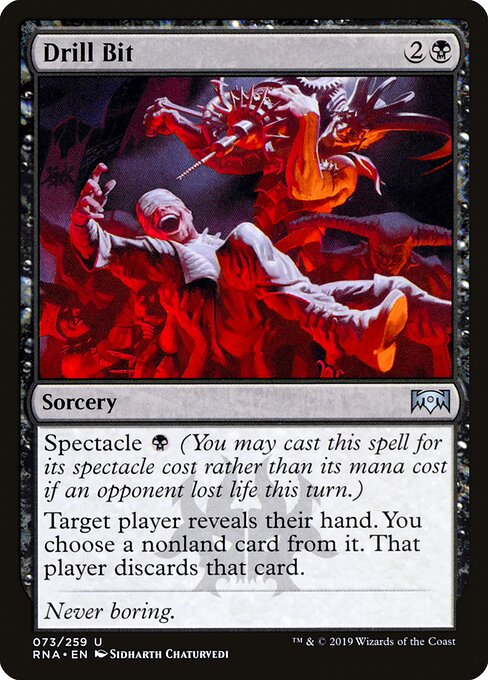 Drill Bit – Ravnica Allegiance (RNA-73) Magic: The Gathering card Hauptbild