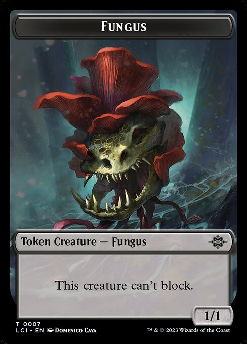Fungus – The Lost Caverns of Ixalan Tokens (TLCI-7) Magic: The Gathering card | LC-REM-20260804-15393056162124-73ff66e3-ea24-4542-887f-c41abb1759e6