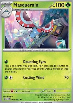 Masquerain - Paradox Rift (Uncommon) [PAR-002] Hover Image