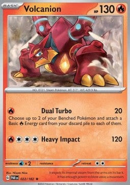 Volcanion - Paradox Rift (Rare) [PAR-022] Immagine principale del prodotto