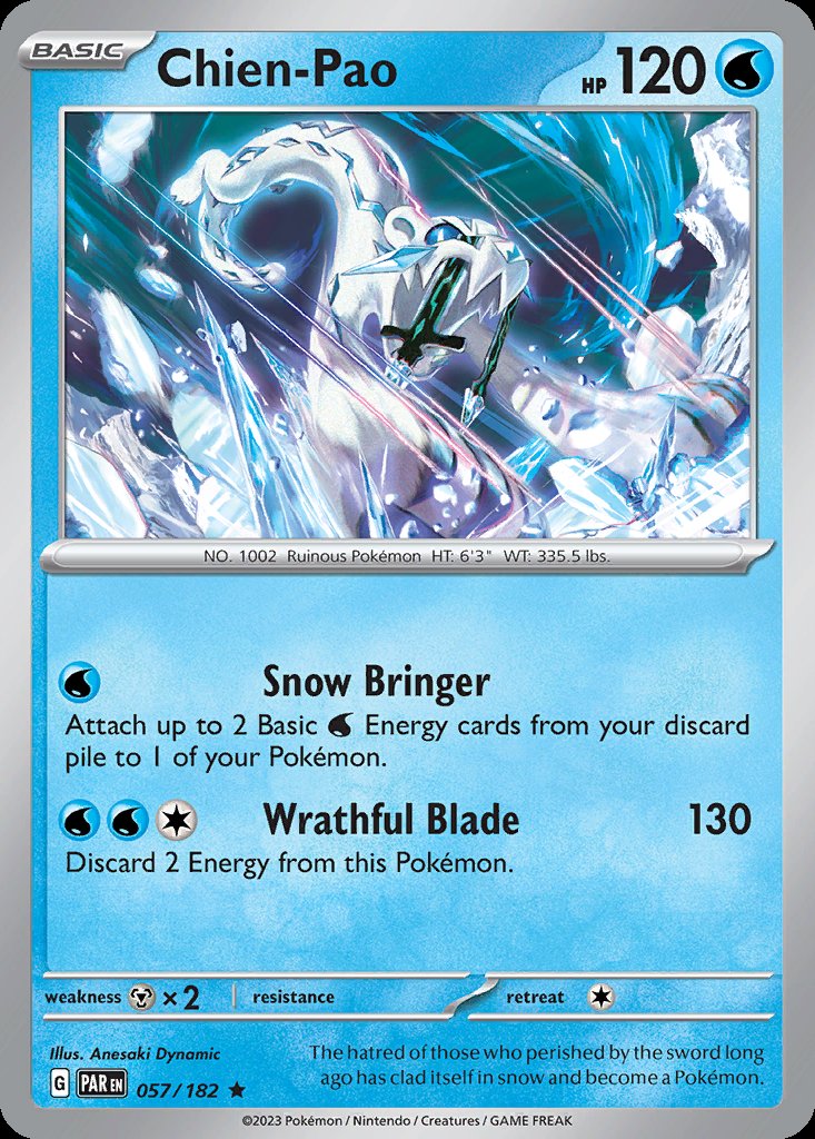 Chien-Pao - Paradox Rift (Rare) [PAR-057] Main image