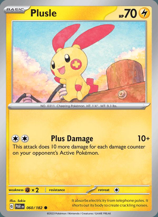 Plusle - Paradox Rift (Common) [PAR-060] Image principale du produit