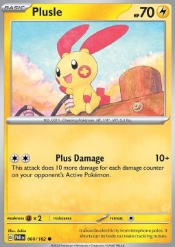 Plusle - Paradox Rift (Common) [PAR-060] Hover Image