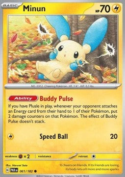 Minun - Paradox Rift (Common) [PAR-061] Hover Image