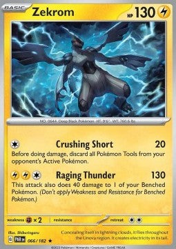 Zekrom - Paradox Rift (Rare) [PAR-066] Hover Image
