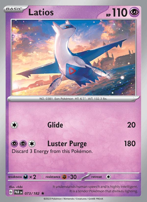Latios - Paradox Rift (Rare) [PAR-073] Hoofdafbeelding