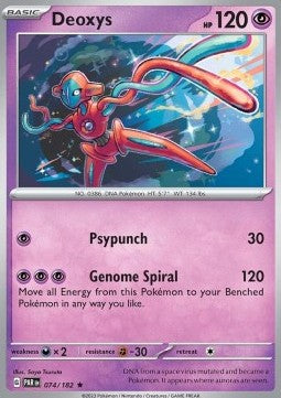 Deoxys - Paradox Rift (Rare) [PAR-074] Main image