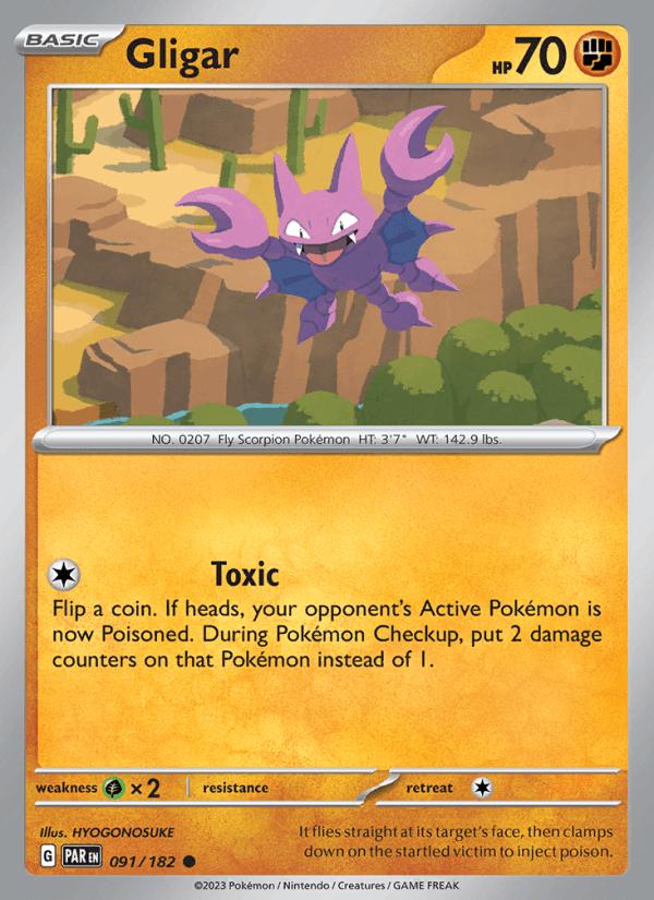 Gligar - Paradox Rift (Common) [PAR-091] Image principale du produit