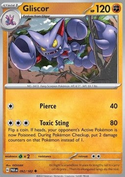 Gliscor - Paradox Rift (Uncommon) [PAR-092] Hover Image