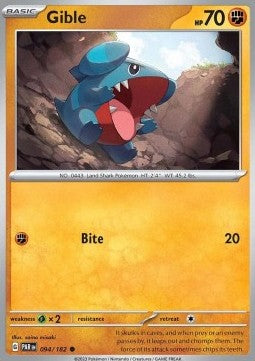 Gible - Paradox Rift (Common) [PAR-094] Hover Image