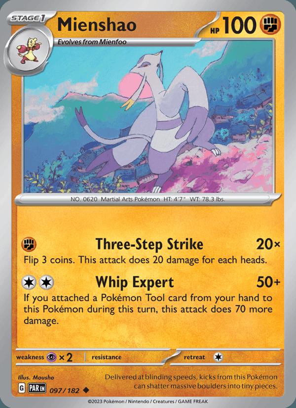 Mienshao - Paradox Rift (Uncommon) [PAR-097] Immagine principale del prodotto
