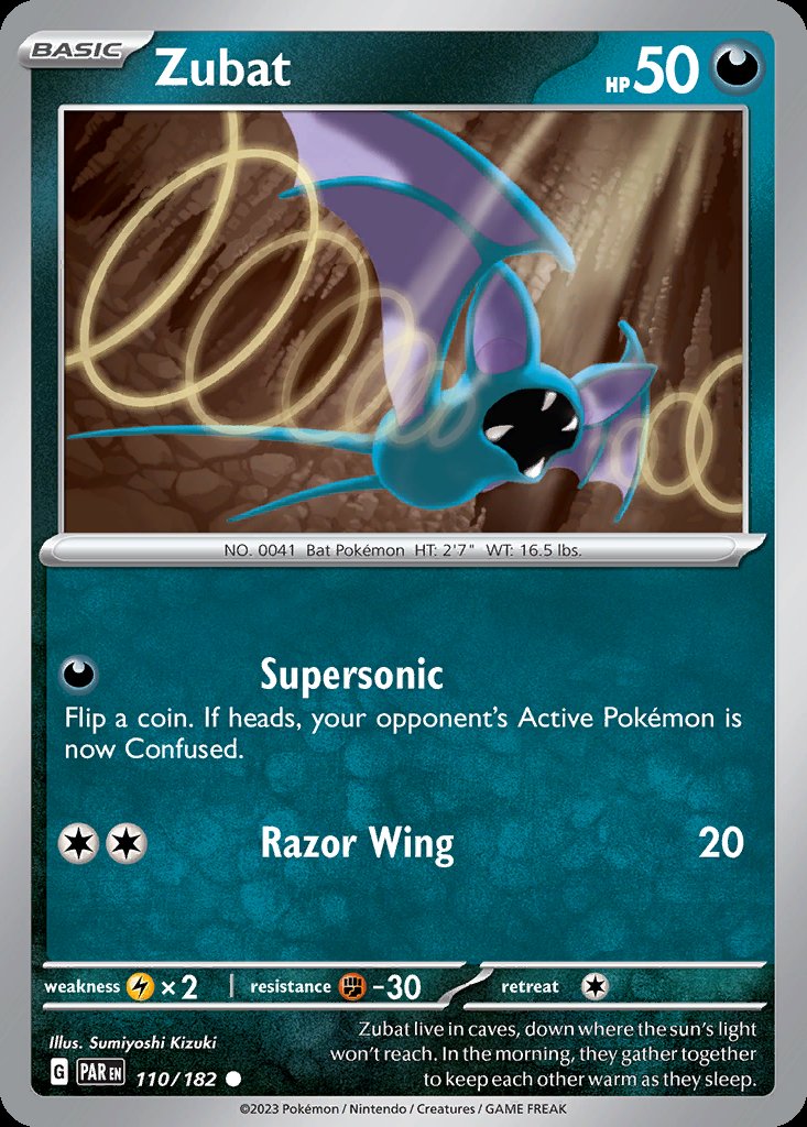 Zubat - Paradox Rift (Common) [PAR-110] Image principale du produit