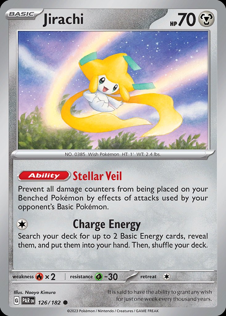 Jirachi - Paradox Rift (Common) [PAR-126] Hoofdafbeelding