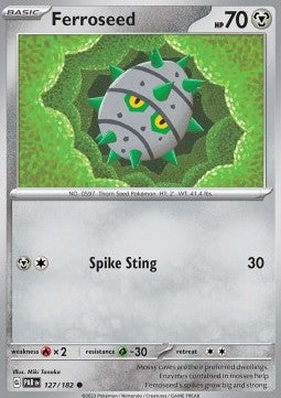 Ferroseed - Paradox Rift (Common) [PAR-127] Hover Image