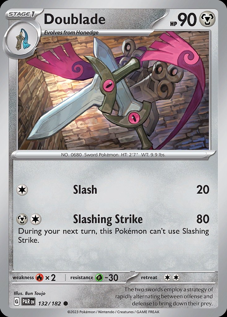 Doublade - Paradox Rift (Common) [PAR-132] Main image