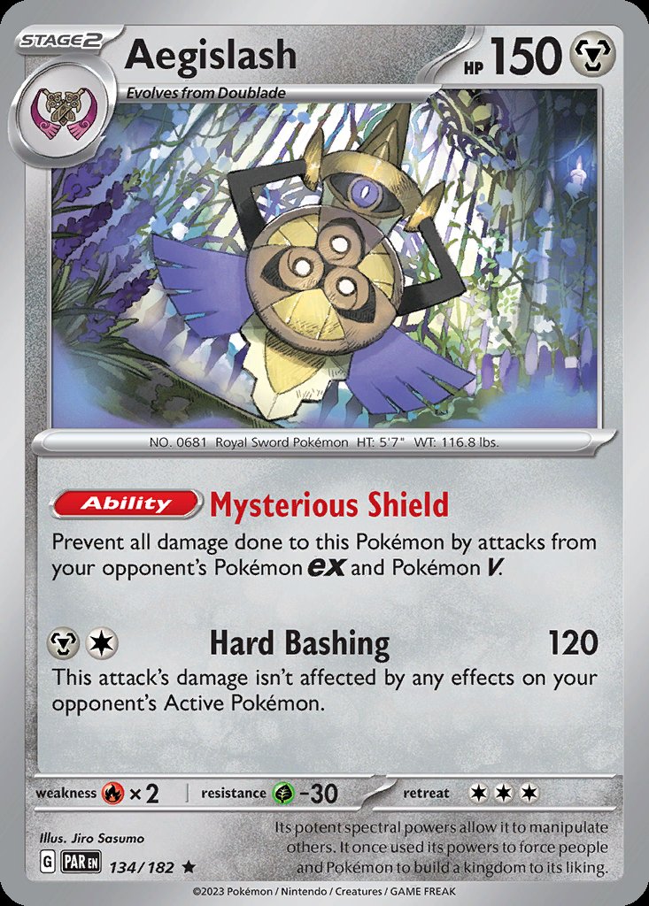 Aegislash - Paradox Rift (Rare) [PAR-134] Image principale du produit