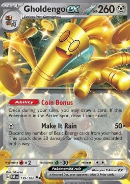 Gholdengo ex - Paradox Rift (Double Rare) [PAR-139] Hover Image