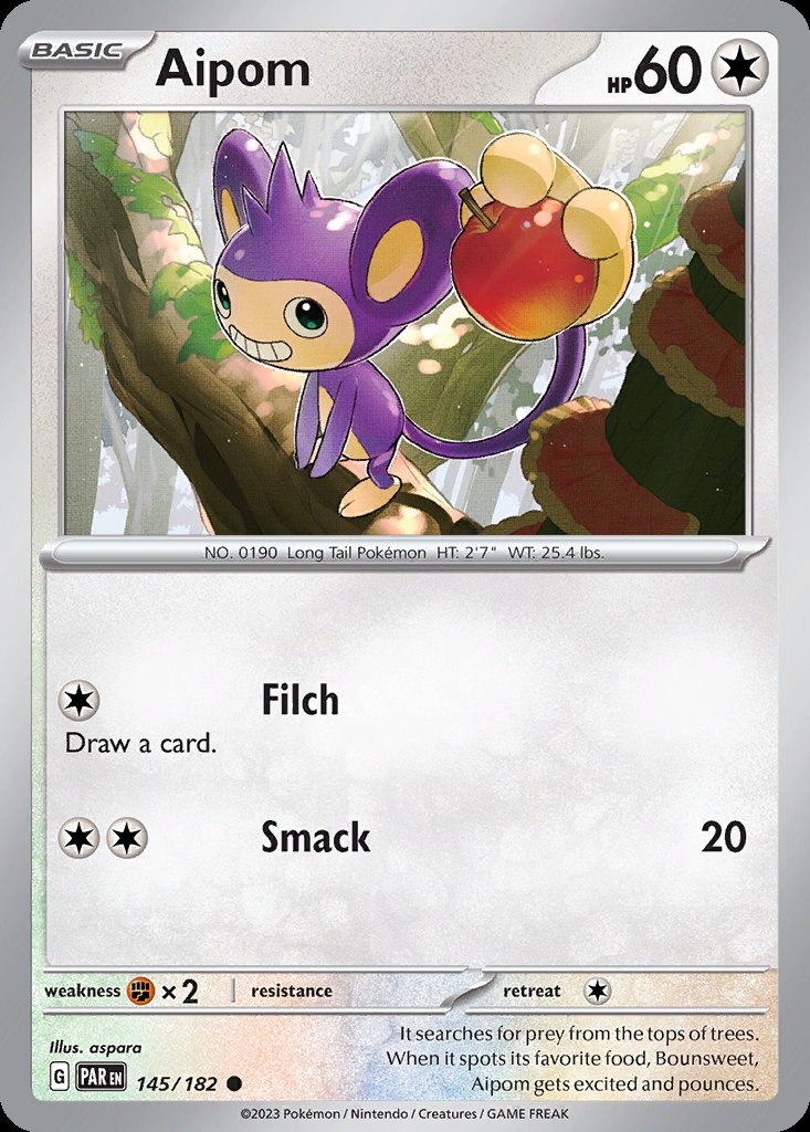 Aipom - Paradox Rift (Common) [PAR-145] Main image