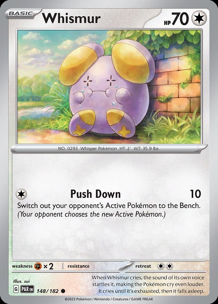 Whismur - Paradox Rift (Common) [PAR-148] Hoofdafbeelding