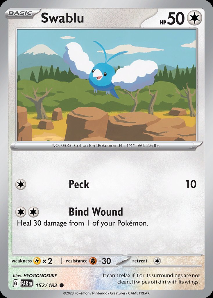 Swablu - Paradox Rift (Common) [PAR-152] Image principale du produit