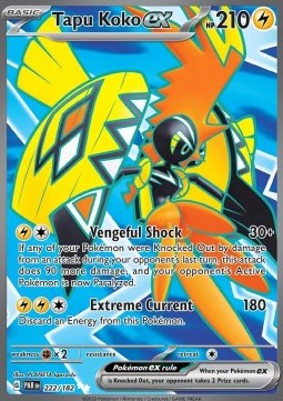 Tapu Koko ex - Paradox Rift (Ultra Rare) [PAR-222] Imagen principal del producto